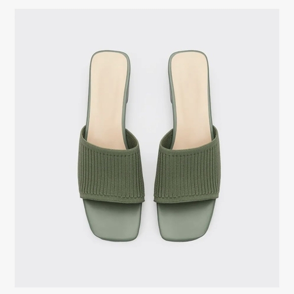 Women's Knit Mule Sandals #938 - Picture 11 of 14